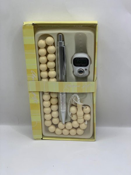 مسبحة مع قلم ومع مسبحة عداد