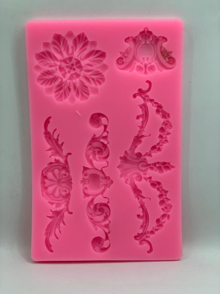 قالب سيلكون شكل وردة